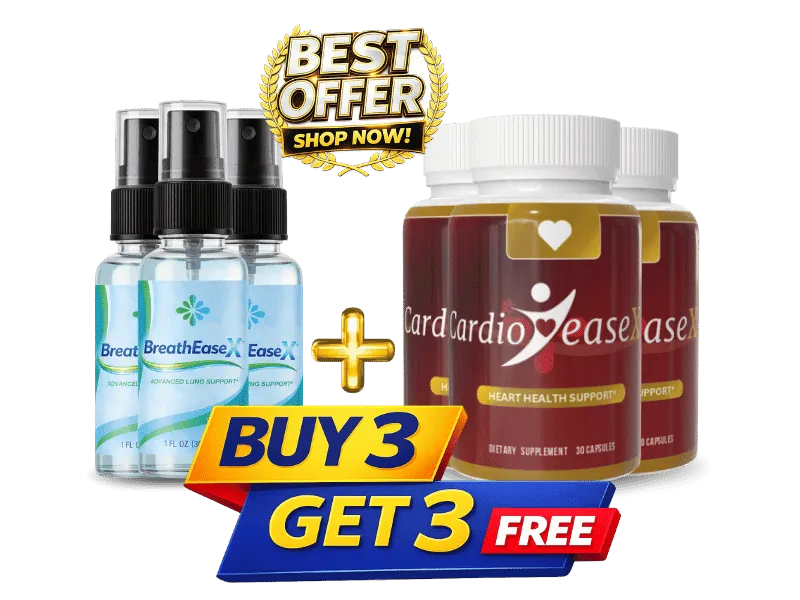 BreatheEaseX and CardioEaseX 60-day wellness system package